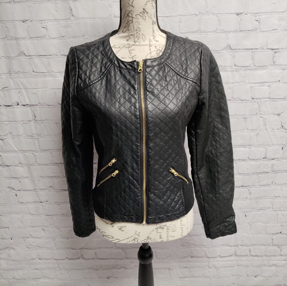 Maurices Faux Leather Jacket. Medium. R